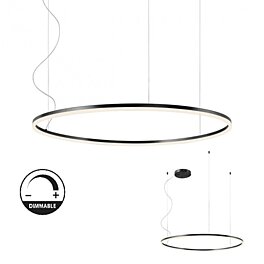 Stmívatelné závěsné LED svítidlo Orbit 01-1950-TRIAC 3000K Ø 100cm, Redo Group