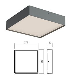 Venkovní světlo 91054 Nox 27x27 Redo group