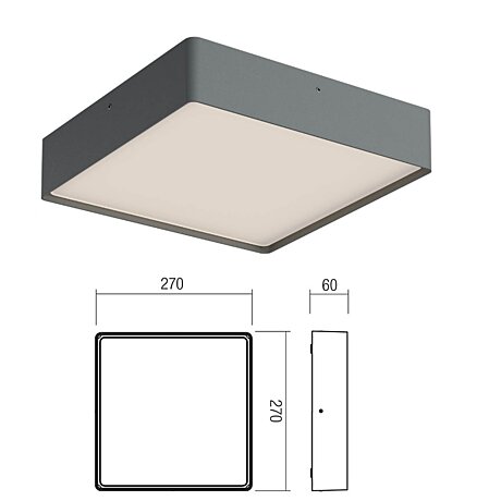 Venkovní světlo 91054 Nox 27x27 Redo group