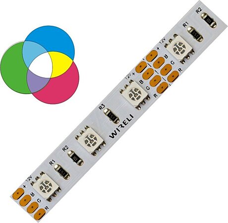 RGB LED pásek Wireli 5050 60 LED 14,4 W 3202015601