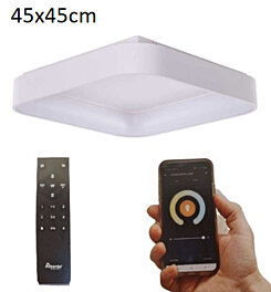 Chytré stropní LED svítidlo AZ4003 Solvent S 45x45cm Top CCT SMART 45, AZzardo