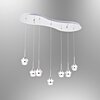 Závěsné LED svítidlo Ozcan 5361-7AS chrome