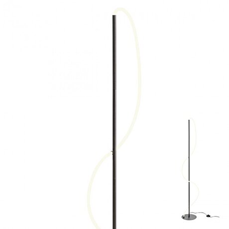 LED lampa 01-2532 Corral stmívatelná Redo Group černá
