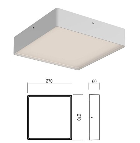 Venkovní světlo 91053 Nox 27x27 Redo group