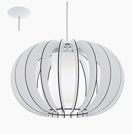 Závěsné dřevěné svítidlo STELLATO 2 95606 Ø 40cm, Eglo