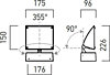 Nástěnné LED svítidlo XDUO WALL 4000K DX01NW S