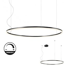 Stmívatelné závěsné LED svítidlo Orbit 01-1951-TRIAC 3000K Ø 120cm, Redo Group