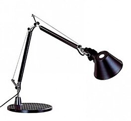 Stolní lampička A011830 Artemide TOLOMEO MICRO black A011830