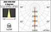 LED spot XZOOM 3000K ZM01WW MWH do lišt z řady TRACK