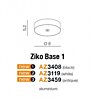 Rozeta Ziko Base AZ3459 z řady Ziko pro 1 závěs Azzardo