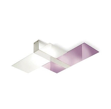 Nástěnné a stropní svítidlo Triad 90222 lila 35×22cm