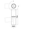 Přisazené LED svítidlo XPIPE 2700K PE03UWW MWH, Arelux