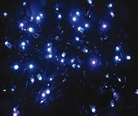 Profi LED světelný řetěz SR-051041 stálesvítící, modrá