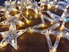 LED světelný závěs 411353 s 10-ti hvězdami 2m