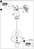 Závěsné svítidlo PRATELLA Eglo 92521