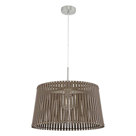 Závěsné dřevěné svítidlo SENDERO 96199 Ø 45cm, Eglo