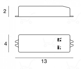 LED driver KIT72, 20W, 230V