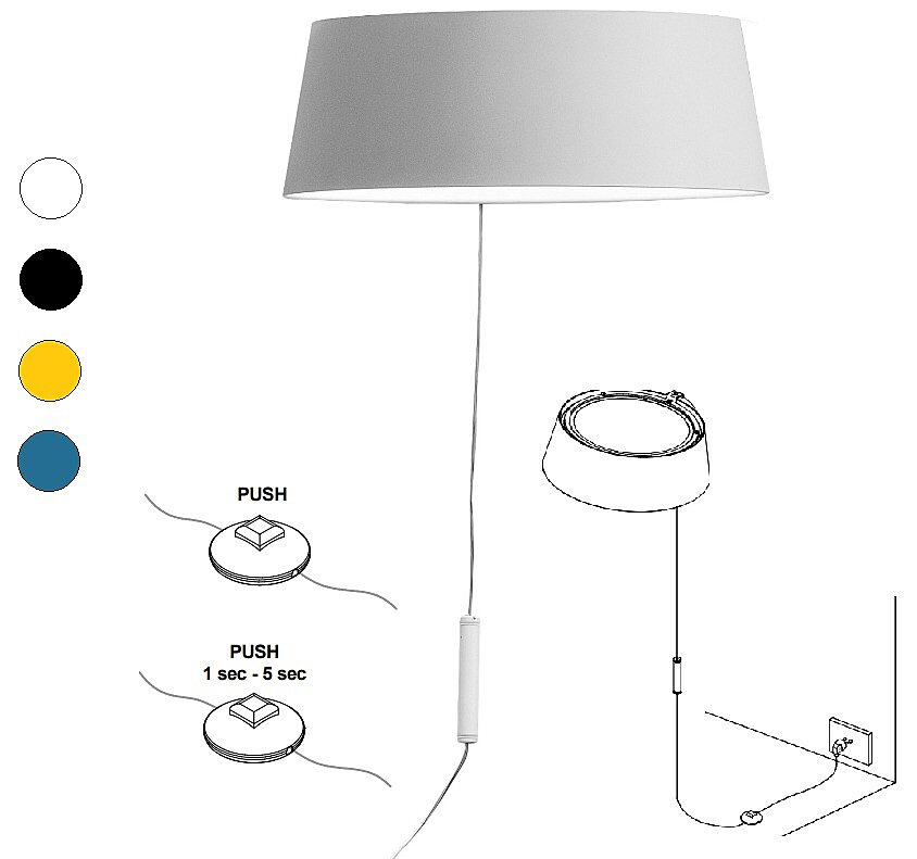 LED světlo 8189 Oxygen_W2 LineaLight bílé