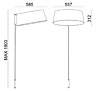 LED světlo 8189 Oxygen_W2 LineaLight bílé
