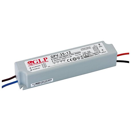 Napěťový zdroj Wireli 3205055120 GPV-35-12 12V 36W IP67