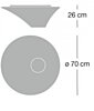 Stropní svítidlo Artemide Alicudi