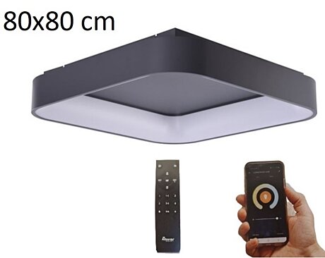 Chytré stropní LED svítidlo AZ4008 Solvent S Top CCT SMART 80, AZzardo