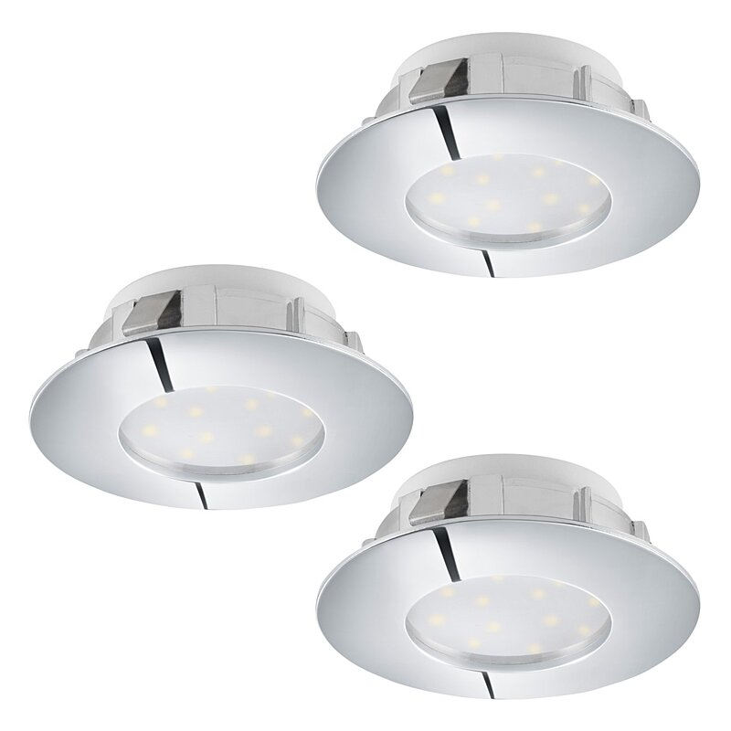 EGLO Zápustné LED svítidlo set 3ks PINEDA Eglo 95822