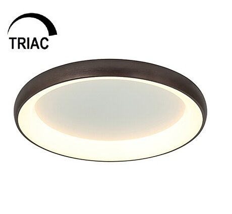 Stropní LED světlo 2059 Zambelis coffee pr. 80cm stmívatelné