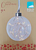 Světelná LED koule 410587 Eglo 10cm skleněná na baterie