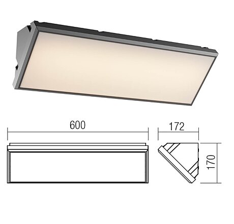 LED světlo Mako 90678 60cm REDO Group venkovní