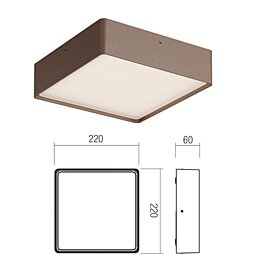 Venkovní světlo Nox 91051 Corten Redo group