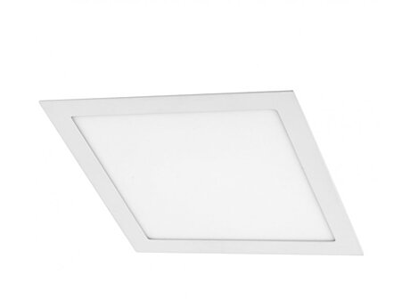 Vestavné LED světlo hranaté 18W IP20 4000K 1300lm bílé