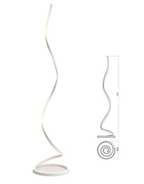 Stmívatelná CCT lampa Scroll 01-4281 Redo group