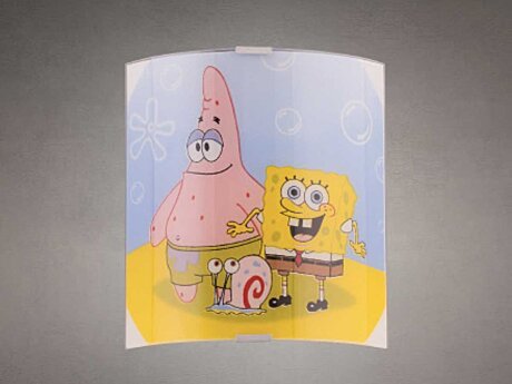Italské světlo Spongebob GD 0204/1A nástěnné