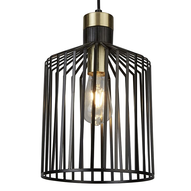 Závěsné svítidlo Bird Cage 9413BK Searchlight