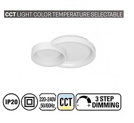 Moderní LED světlo COMBI 01-3367 Smarter CCT 48cm