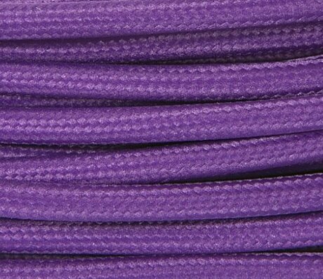 Textilní kabel fialový F5072 2x0,75mm