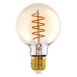 8W LED žárovka 110368 Eglo E27 jantarová dimm