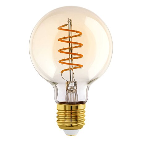 8W LED žárovka 110368 Eglo E27 jantarová dimm