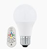 LED žárovka 11585 Eglo Connect RGB stmívatelná s ovladačem
