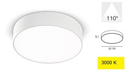 Italské světlo GPL260C Gea pr.17,5cm 3000K 1200lm
