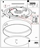 Stropní LED svítidlo PALOMARO Eglo 93397