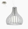 Závěsné dřevěné svítidlo TINDORI 96211 Ø 50cm, Eglo