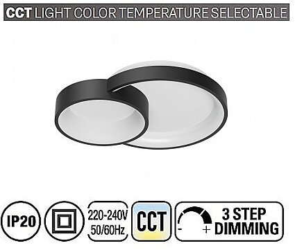 Moderní LED světlo COMBI 01-3369 Smarter CCT 48cm
