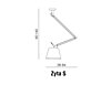 Závěsné svítidlo Zyta S Pendant ALU Ø 23cm AZ2298+AZ2594 Azzardo