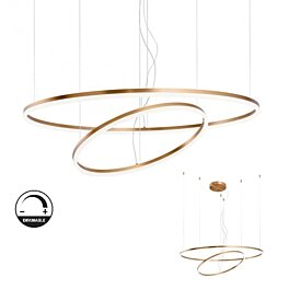 Stmívatelné závěsné LED svítidlo Orbit 01-1721-TRIAC 3000K Ø 100cm, Redo Group