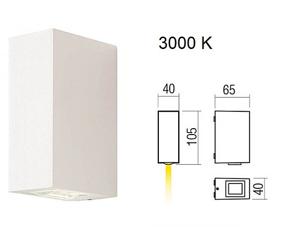 Venkovní světlo Ace 90413 Redo Group bílé 3000K