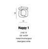 Nástěnné/stropní svítidlo Azzardo Happy 1 AZ0483