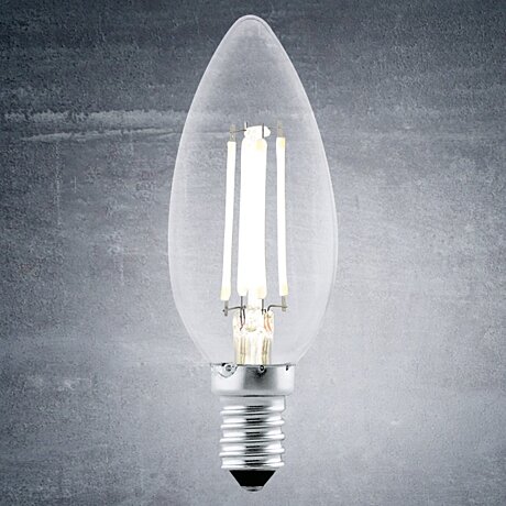 LED žárovka E14-LED-C35 4W  2700K  11496 Eglo
