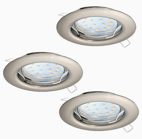 Zápustné LED svítidlo set 3ks PENETO Eglo 94237